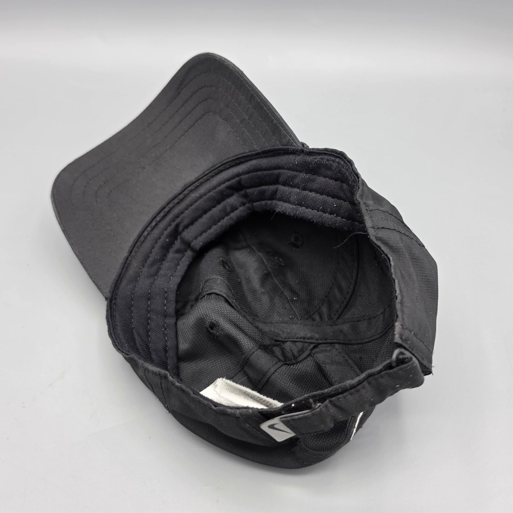 Nike Hat Infant OS Black Dri-FIT Swoosh Baseball Cap Adjustable Sport 2748-023 - Picture 5 of 6